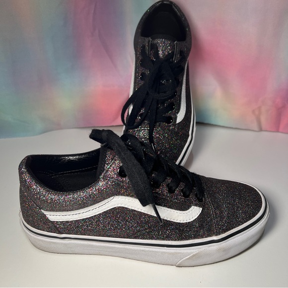 Black glittery Vans sneakers - Picture 5 of 6